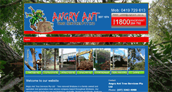 Desktop Screenshot of angryant.com.au