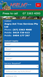 Mobile Screenshot of angryant.com.au